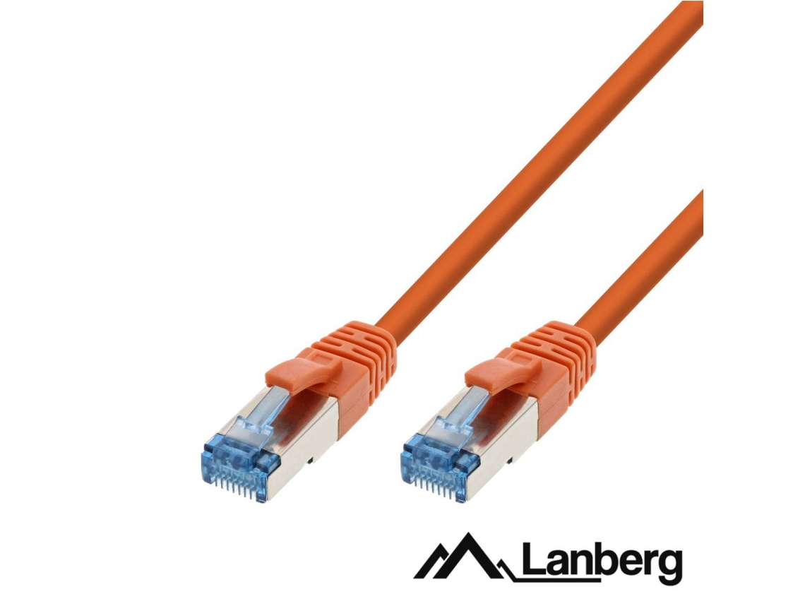 Cable LANGERG S/Ftp Lszh Cat6A 3M (Naranja)