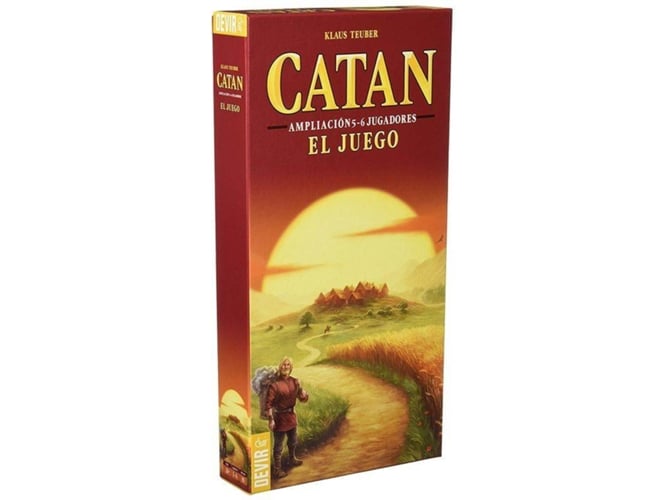 Juego de Mesa CATAN Expanción El Juego (5-6 Jugadores)