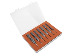 Kit de herramientas para reparación de relojes con abridor de cajas, 7 piezas