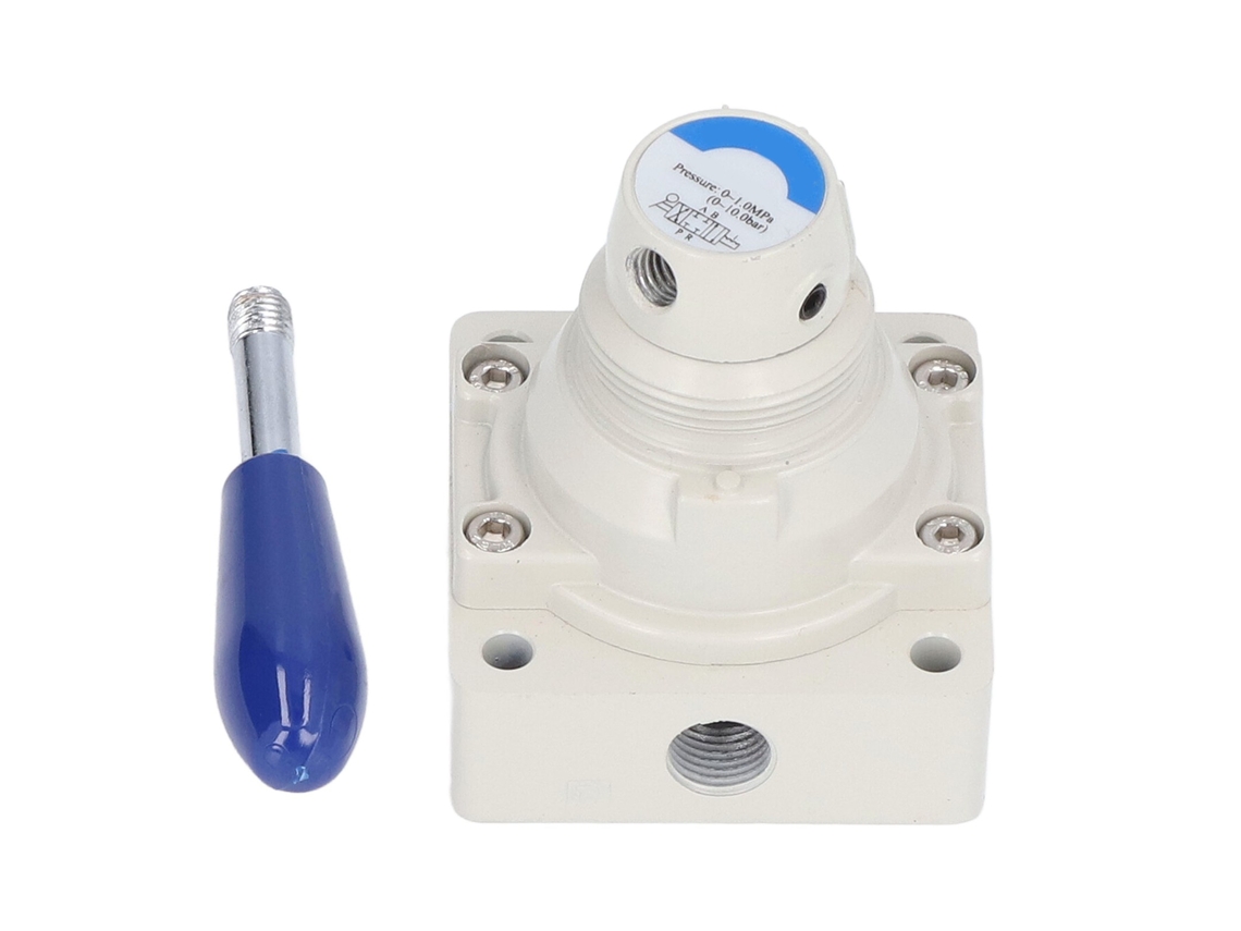 Válvula Rotativa Manual Para Control De Flujo De Aire 2p4w Neumática 0-1,0 Mpa 4hv210-08