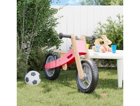 Bicicleta sin pedales VIDAXL para niños rosa