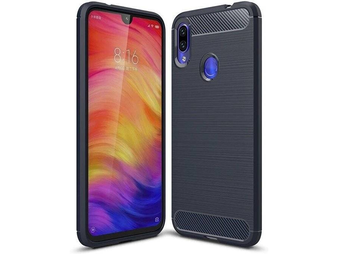 Carcasa Xiaomi Redmi 7 LMOBILE Carbono Azul