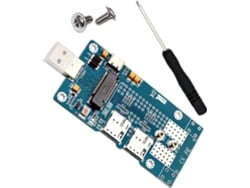 Convertidor Usb 3.0 De Doble Ranura Para Tarjetas Auxiliares 3g/4g, Módulo De Expansión Para Pc De Escritorio