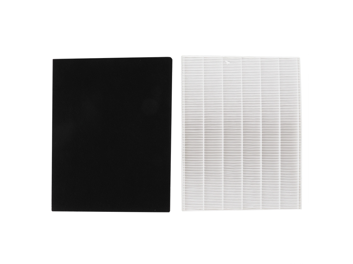 Filtro HEPA con carbón activado para purificador de aire.