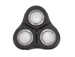 Cabezal De Afeitado De Repuesto Con 3 Cuchillas Abs Para Norelco Rq11 Rq10 Rq12 Rq1150 Rq1131 Sh90 Sh70