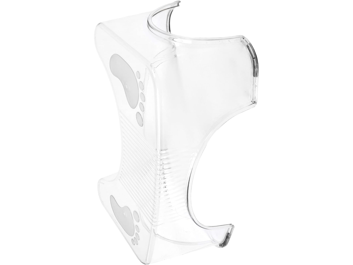 Taburete De Baño Transparente Antideslizante, Pequeño, Ligero Y Portátil.