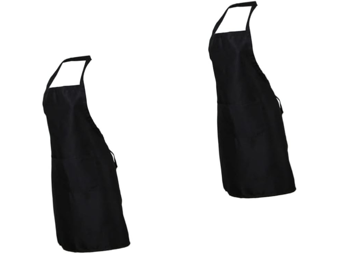 Color Negro Para Cocina Conjunto Delantal