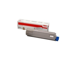 Cartucho de Tóner OKI  44643001  7300 Pág Amarillo  para C801dn, 801n, 821dn, 821n