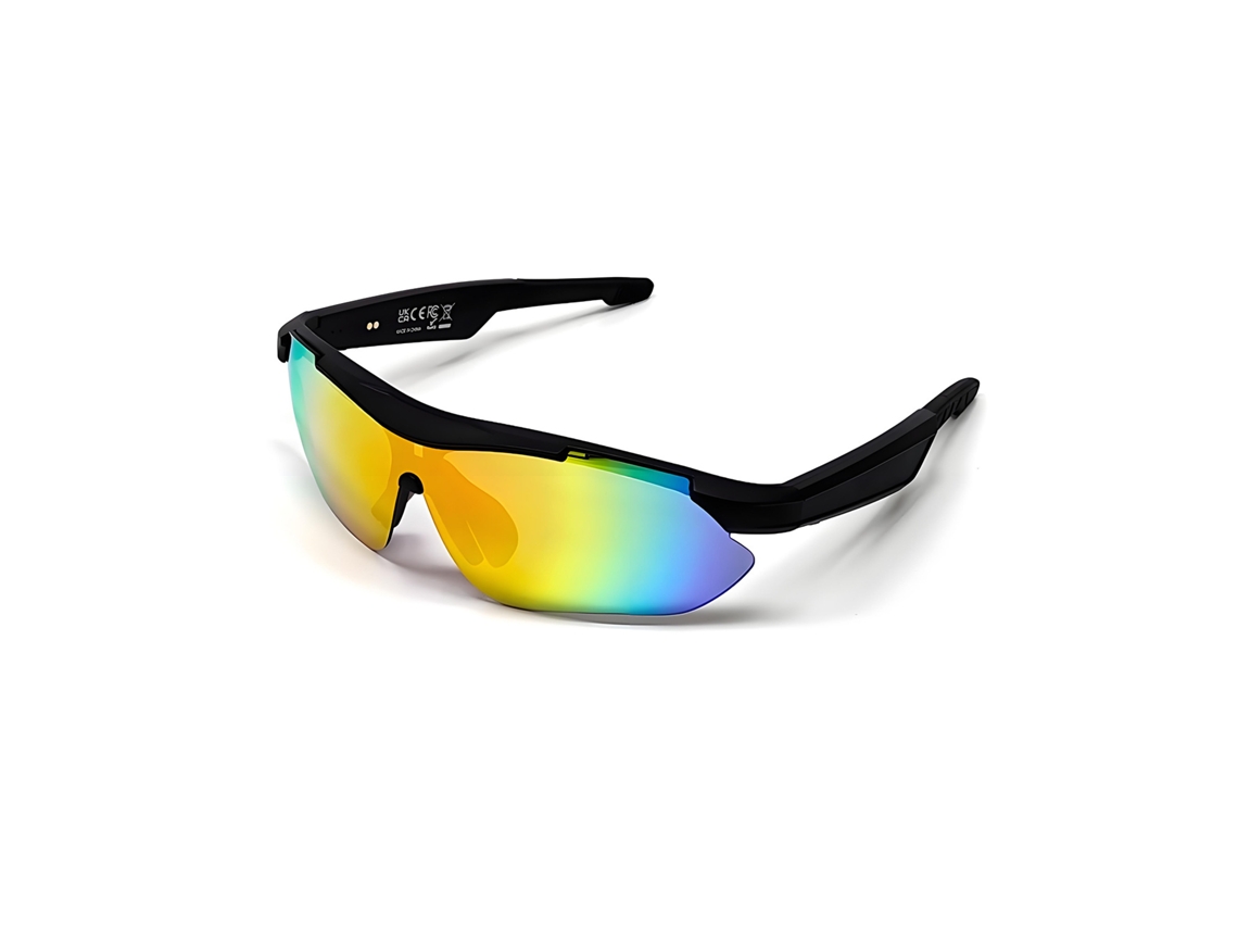 Gafas inteligentes Eifson Qy Pro 3 con Bluetooth, llamadas HD y protección UV (naranja)