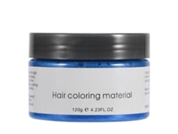 2026-Creme Colorante Capilar Unissex Descartável 120ml, Cera Penteado e Tinta Azul para Cabelos