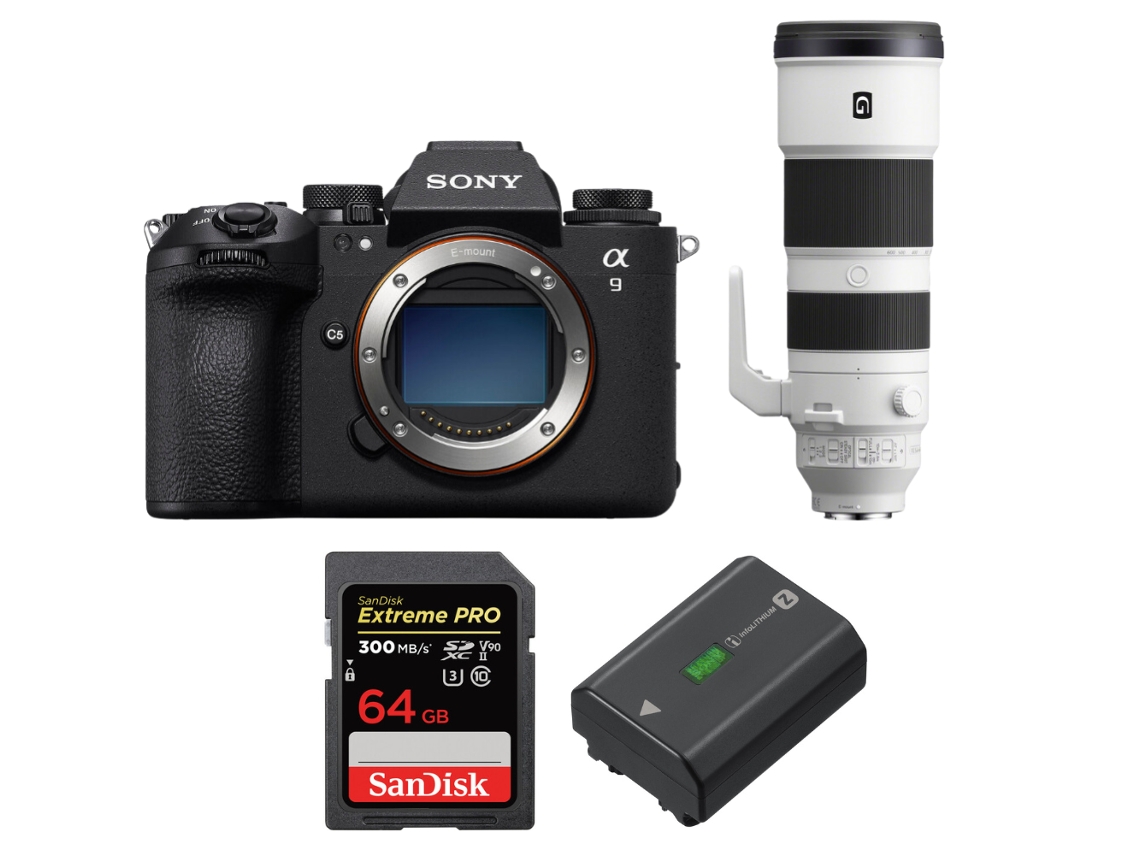Sony A9 Iii + Fe 200-600mm F/5.6-6.3 G Oss + 1 Sandisk 64gb Uhs-ii 300mb/s + 1 Sony Np-fz100 + Ebook “20 Consejos Para Fotos Que Impactan”