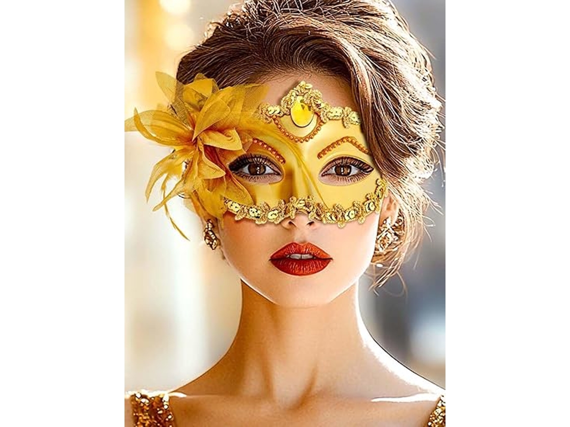 (1 pieza) Máscara facial 2D de Halloween, máscara de tigre Yasha Tengu, disfraz de fiesta de lobo desnudo, accesorios de cosplay