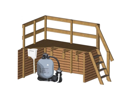 Equipamento de Filtragem de Armazenamento Ou Qualquer Outro Item Deck1 Castanhogre