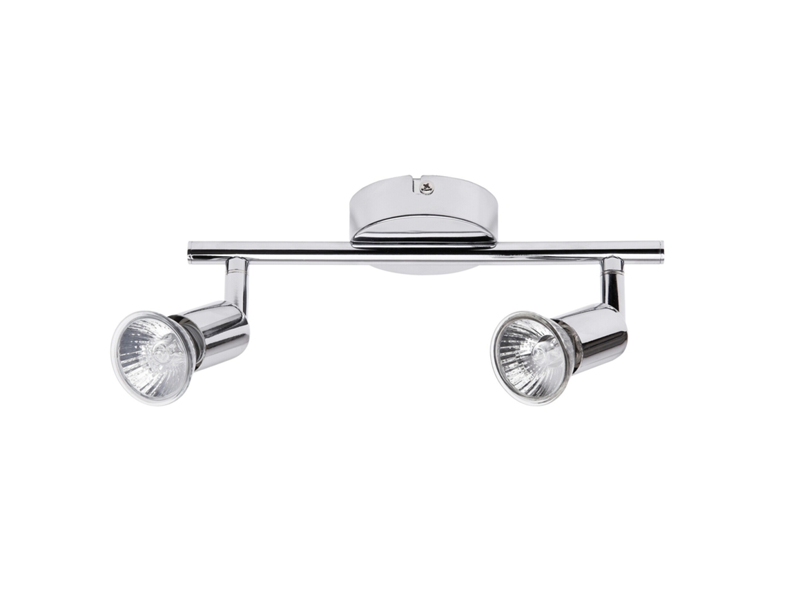 Foco de techo fuente de luz no incluida RABALUX Norton GU10 2x 50 W