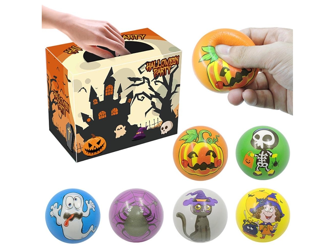Ats-juguete De Calabaza De Halloween, Juguete Sensorial Para Aliviar El Estrés, Regalo Para Niños Y Adultos En Fiestas De Halloween