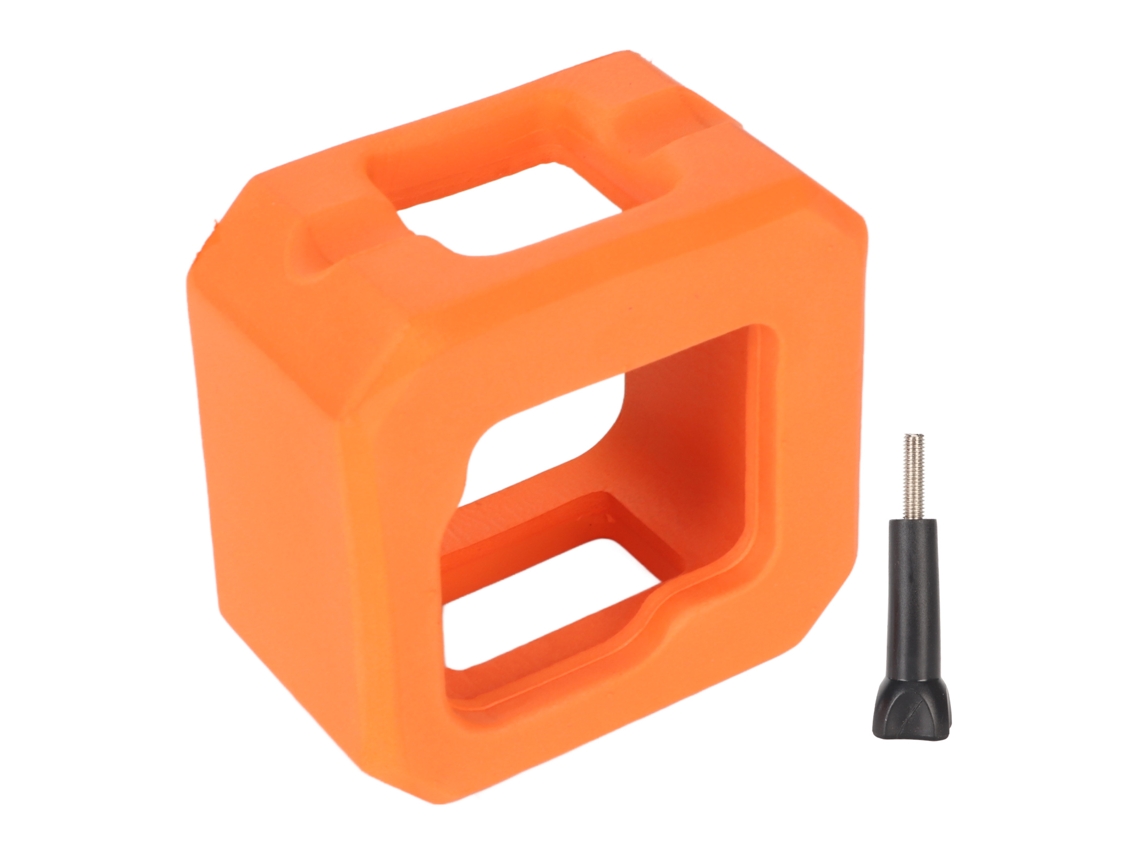 Estuche Flotante Profesional Para Minicámara Naranja De 11" Con Protección Antihundimiento Y Peso Ligero.