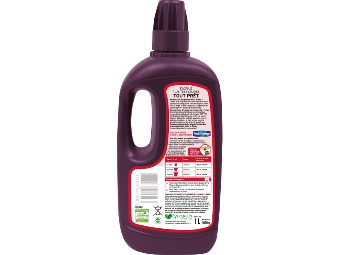 FERTILIGENE Dipladenias de fertilizantes para flores em gerânio - 1 L