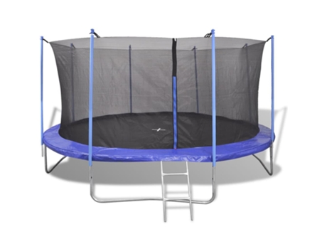 vidaXL Set de cama elástica de 5 piezas 4,57 m