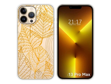 Carcasa iPhone 13 Pro Max (6.7) TUMUNDOSMARTPHONE Dibujos Transparente Multicolor