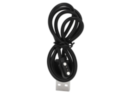 Cable de carga para reloj inteligente 2p, cargador magnético de repuesto, cable de datos USB, negro Ly Ebike