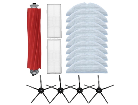 17pcs substituição escova principal esfregão filtro hepa escova lateral para xiaomi
