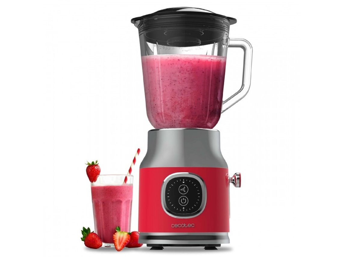 Batidora de Vaso CECOTEC RetroTwist Red Rojo