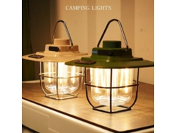 Lámpara Led Recargable Para Camping, Linterna Para Tienda De Campaña, Resistente Al Agua, Batería Externa, Ajuste Continuo.