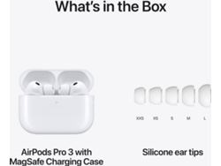 Airpods Pro APPLE 3ª Generación USB-C (In Ear - Micrófono - Active