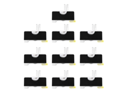 10 Piezas Portafusibles 6x30 De Rail 35mm Con Fusible Integrado 10a