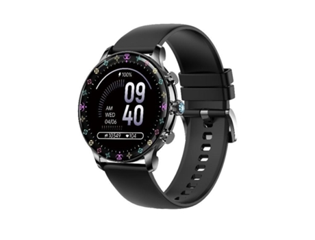 Reloj Inteligente, Pantalla HD de 1,39 Pulgadas, IP67 Resistente al Agua, para iPhone y Android, Negro VEANXIN
