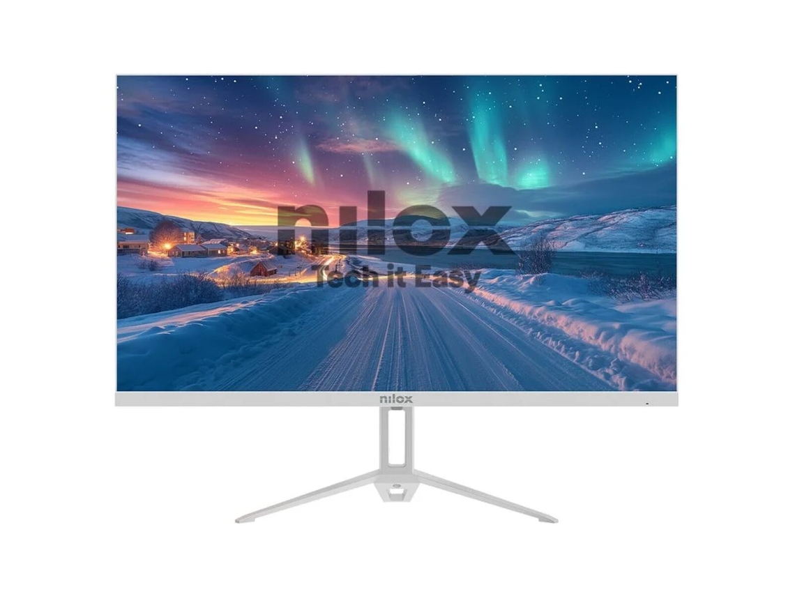 Monitor Gaming NILOX NXM27FHD100W (Blanco - 27" - IPS - LED - Enchufe EU - 5 ms)