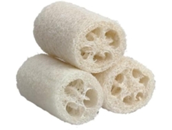 Paquete De 50 Esponjas Exfoliantes De Lufa Natural Biodegradables Para El Cuerpo.