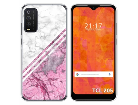 Carcasa TCL 205 TUMUNDOSMARTPHONE Dibujos Multicolor