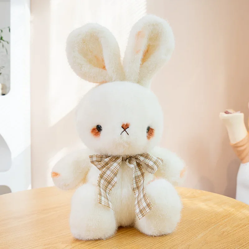 (conejo De 40 Cm) Lindo Conejo De Peluche Con Maquillaje Ahumado, Muñeco De Dibujos Animados, Regalo Divertido