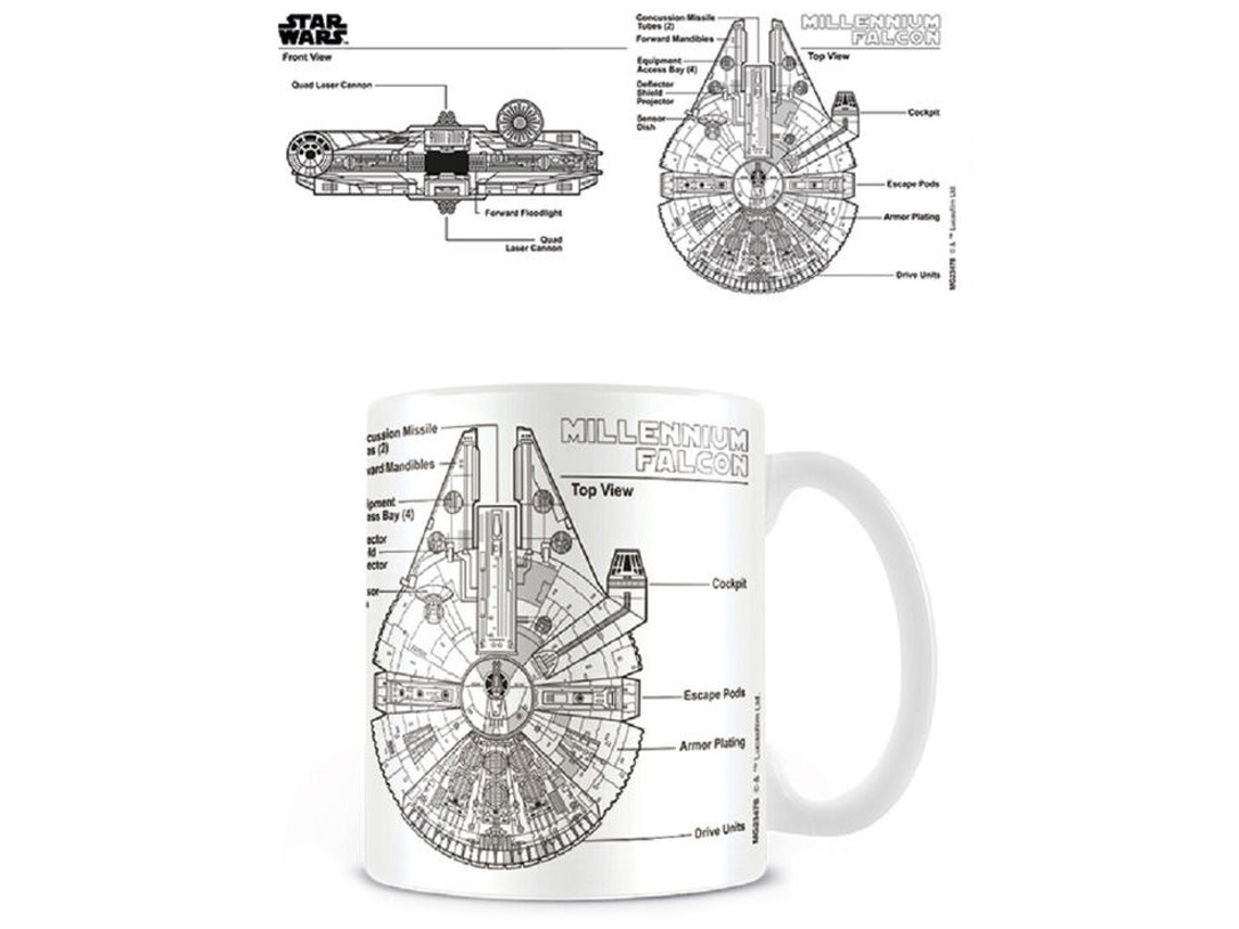 Taza STAR WARS Millennium Falcon