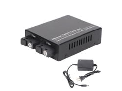 Conversor Óptico-eléctrico Transceptor De Fibra Ethernet 10/100/1000m Modo Único 1.25gbps Led