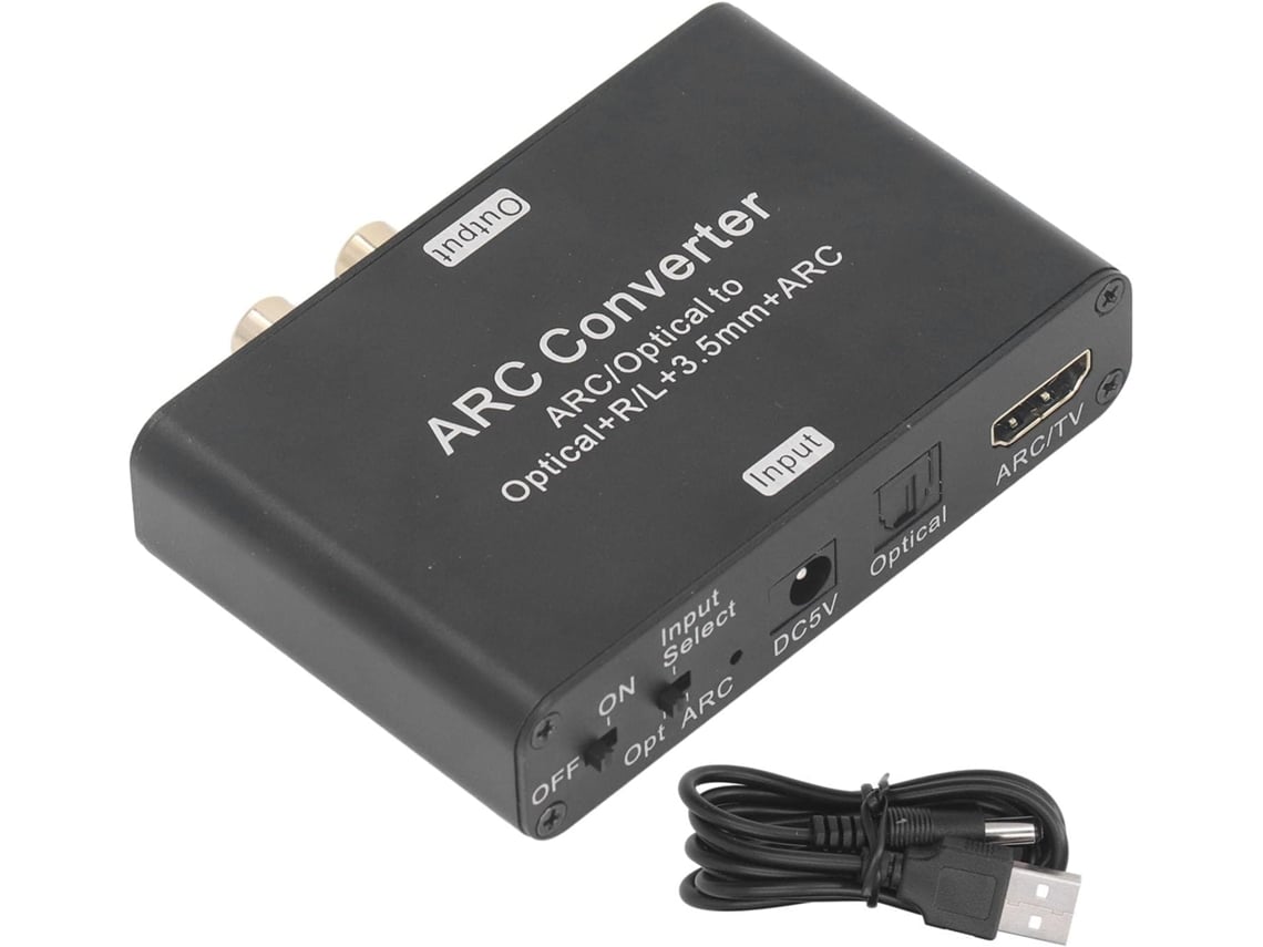 Amplificador Estéreo Convertidor De Audio Analógico A Digital De 192 Khz