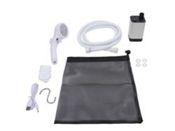 Ducha Portátil Recargable De 5200 Mah Con Bomba Y Filtro Para Camping, Senderismo Y Viajes.