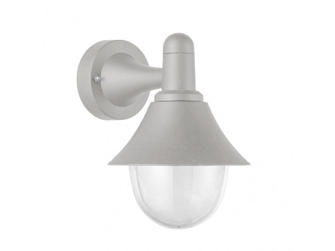 Mentol Outdoor Wall Light 1xe27 Polycarbonate Gray