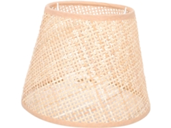 Lámpara De Mesa De Ratán Tejida A Mano, Con Luz Natural De Junco Sencilla Y Protectora.