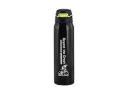 Botella De Agua Deportiva De Acero Inoxidable Para Correr, Escalar, Viajar, Plata Rosewell