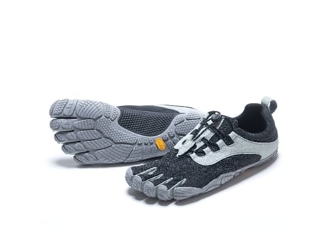 Zapatillas Con Dedos VIBRAM Fivefingers V Run Retro Hombre (Nylon - Negro - 39)