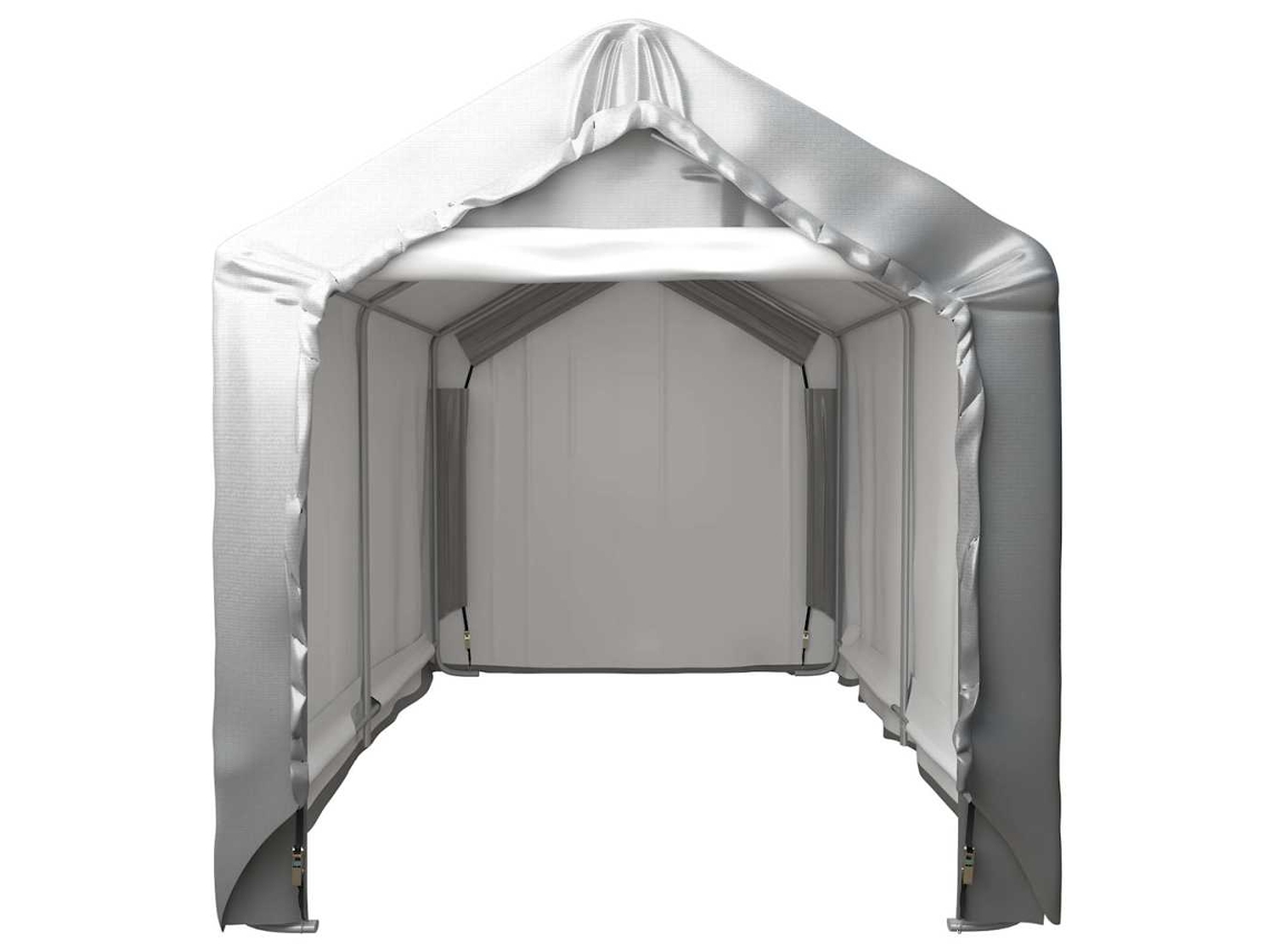 Carpa De Almacenamiento Acero Gris 180x300 Cm