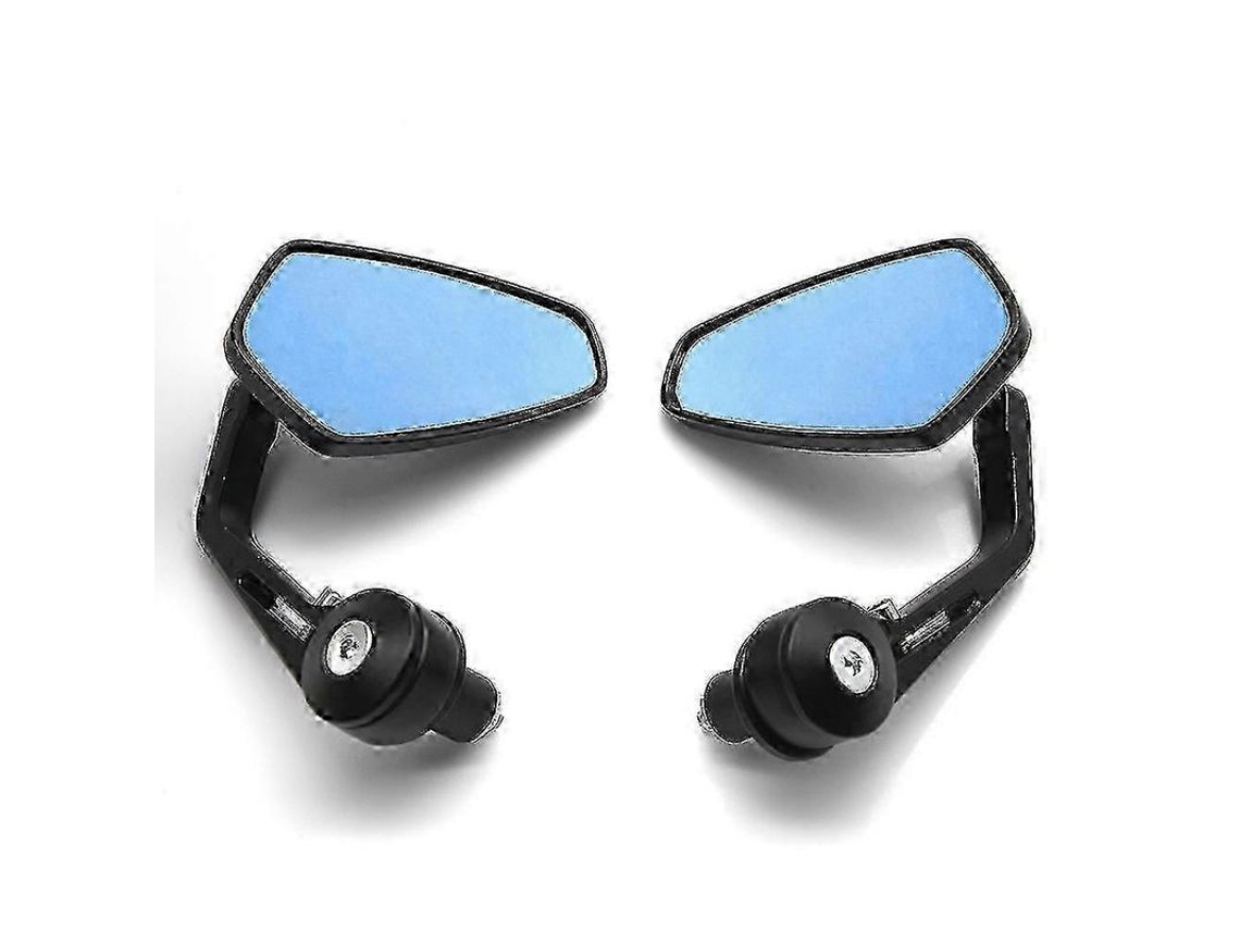 Espejos Retrovisores Bar End Para Ktm Duke 390/690/790/890/1290 Y Rc390 Aluminio Negro