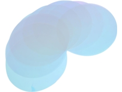 15 filtros de luz cálida para decoración del hogar, filtros de gel circulares, geles de iluminación de Fi Gokoco