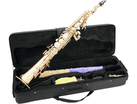 Saxofón Soprano DIMAVERY SP-10 Bb Oro