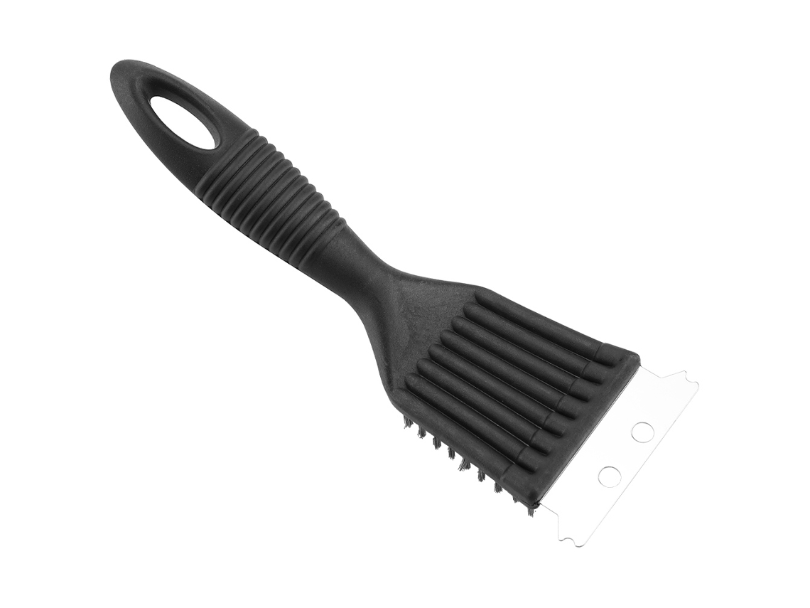 Cepillo De Limpieza Extrafuerte Para Parrillas De Barbacoa Con Cerdas De Acero Inoxidable.