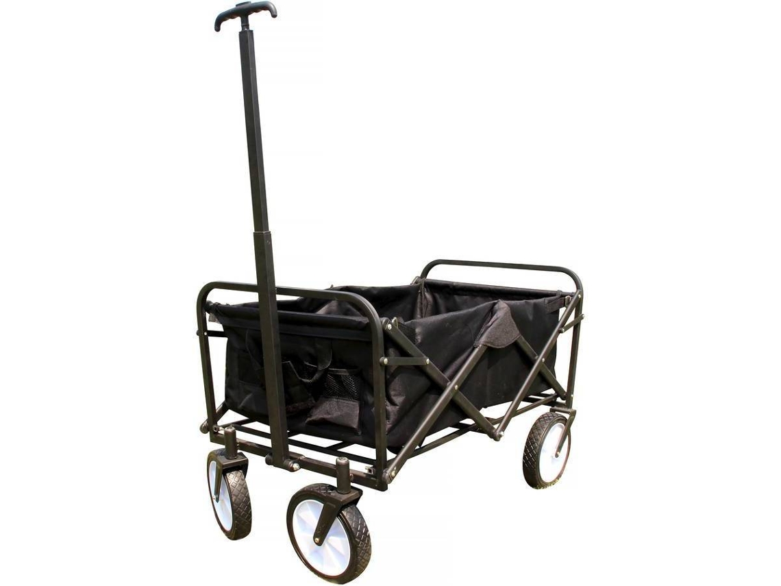 Carrito de Jardín HABITAT ET JARDIN Auguste (Negro - Acero - 89x51x58 cm)