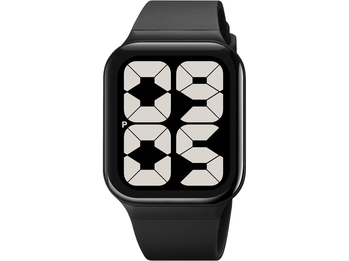 Pantalla Táctil Led Roja Reloj Digital Fashion Luminoso A Prueba De Agua Ultrafino Reloj Deportivo Para Estudiantes Yuysan