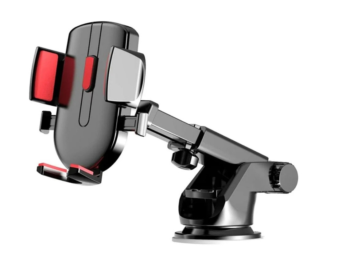 Soporte Universal Para Parabrisas Manos Libres Para Apple, Samsung Y Iphone Yizhood, Color Negro